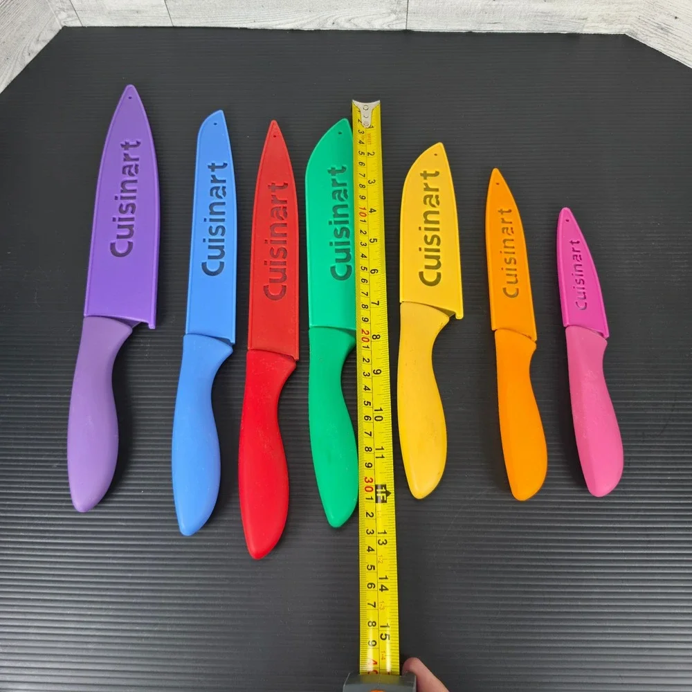 Cuisinart Advantage 14 Piece Knife Set with Blade Guards Multicolor C7714PMPC